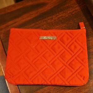 Vera Bradley Bold Red Quilted Cosmetic Bag